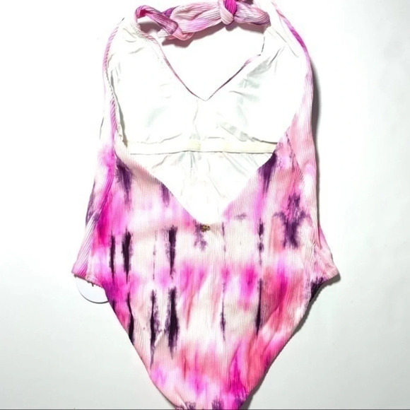 PQ Swim Pilyq Spell Avery One Piece Pink Tie Dye - Picture 3 of 4